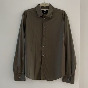Dolce & Gabbana olive green button down